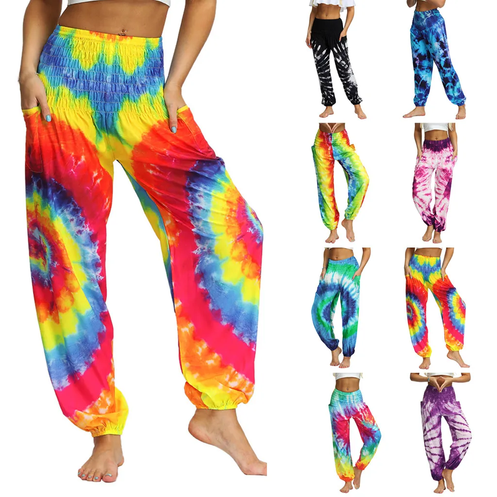 Женские штаны для йоги большие размеры танца Тай Чи длинные Мягкие спортивный