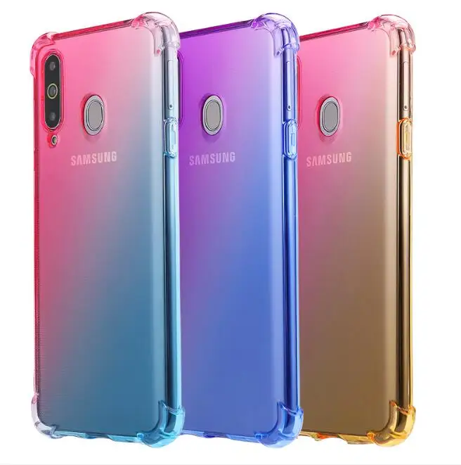 Прозрачная силиконовая Мягкая задняя крышка для Samsung A8S A6S A7 A8 A9 PLUS 2018 A10 A20 A50 A2 Core Case