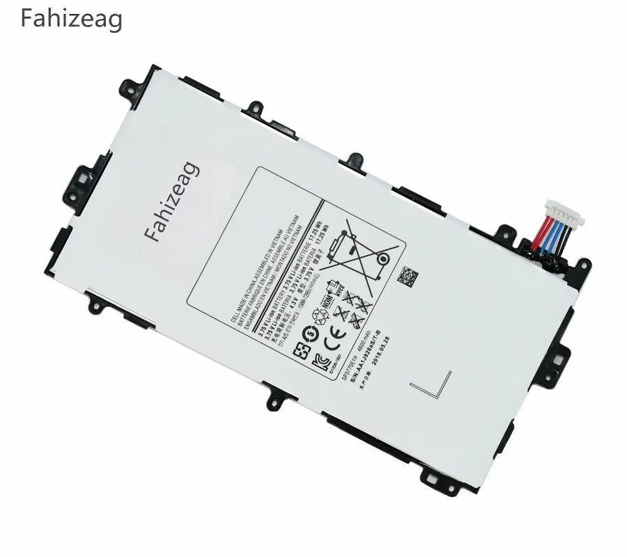 Сменный аккумулятор Fahizeag SP3770E1H 4600 мАч для планшета Samsung Tab Note 8 0 510 3G N5100 | Мобильные
