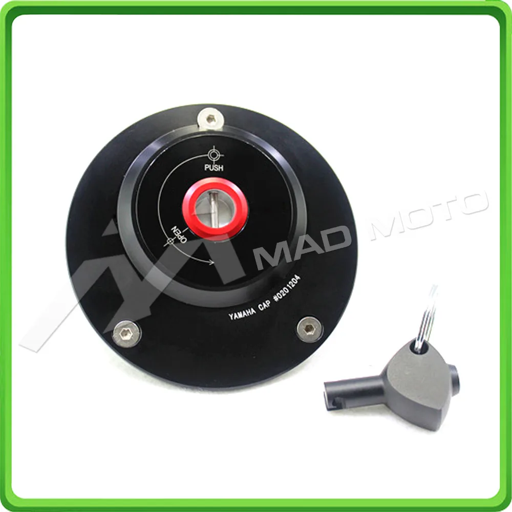 Крышка Fule/колпачки для бензобака MAD MOTO CNC подходят Yamaha YZF R1 R6 FZ8 MT 03 09 FZ1 / FAZER FZ6 XJR 1300
