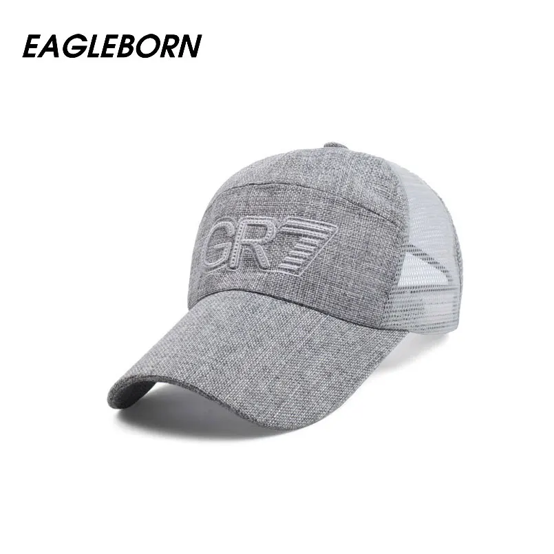 2021 Новый стиль Снэпбэк кепки с сеточкой на весну надписью бейсболка летние