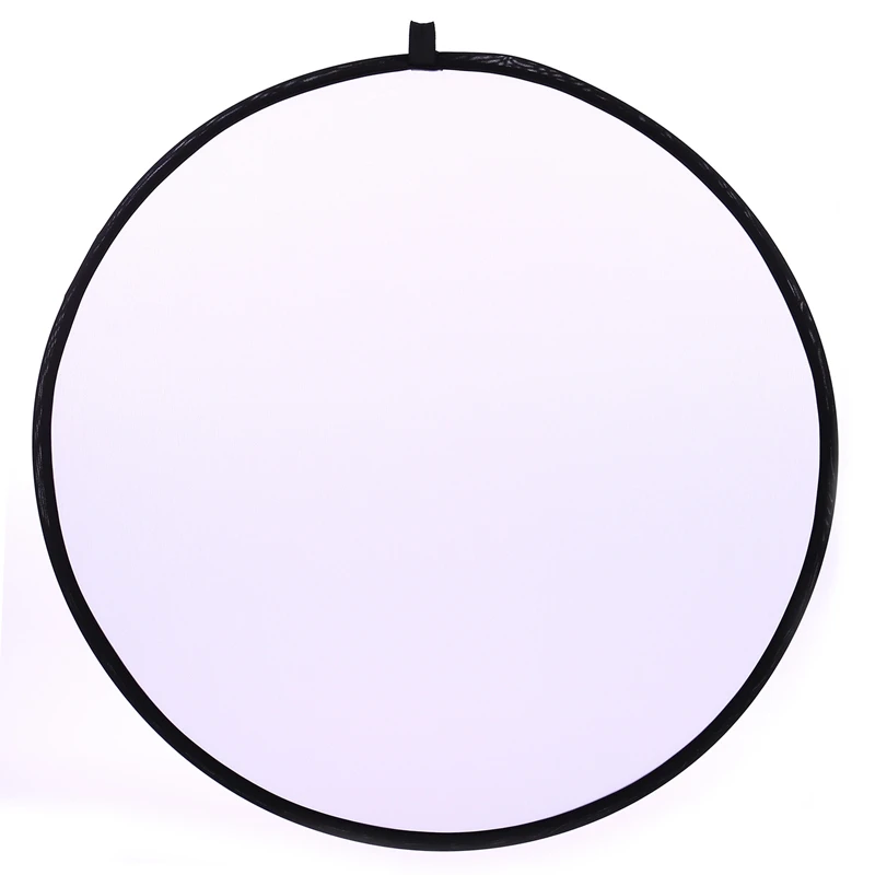 

CY 43inch 110cm flash Translucent reflector Portable Collapsible Light Round Photography Reflector for photo Studio Photo Disc