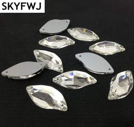 Дизайн листьев кристально чистый цвет красивая форма рыбы ПРИШИТАЯ на лепестки