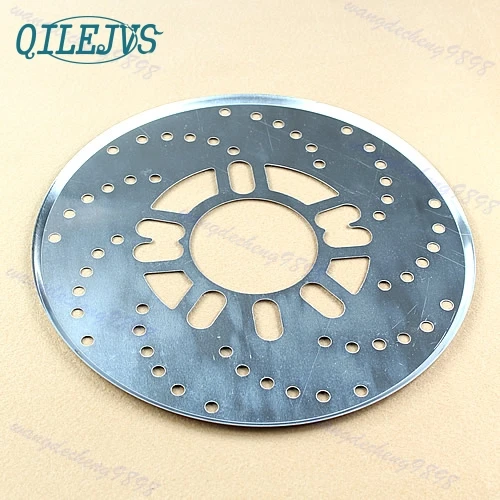 

Kris New Arrive 1Pair Car Auto Aluminium Disc Vehicle Decorative Brake Rotor Cross Drilled Cover Silver Drop Shipping