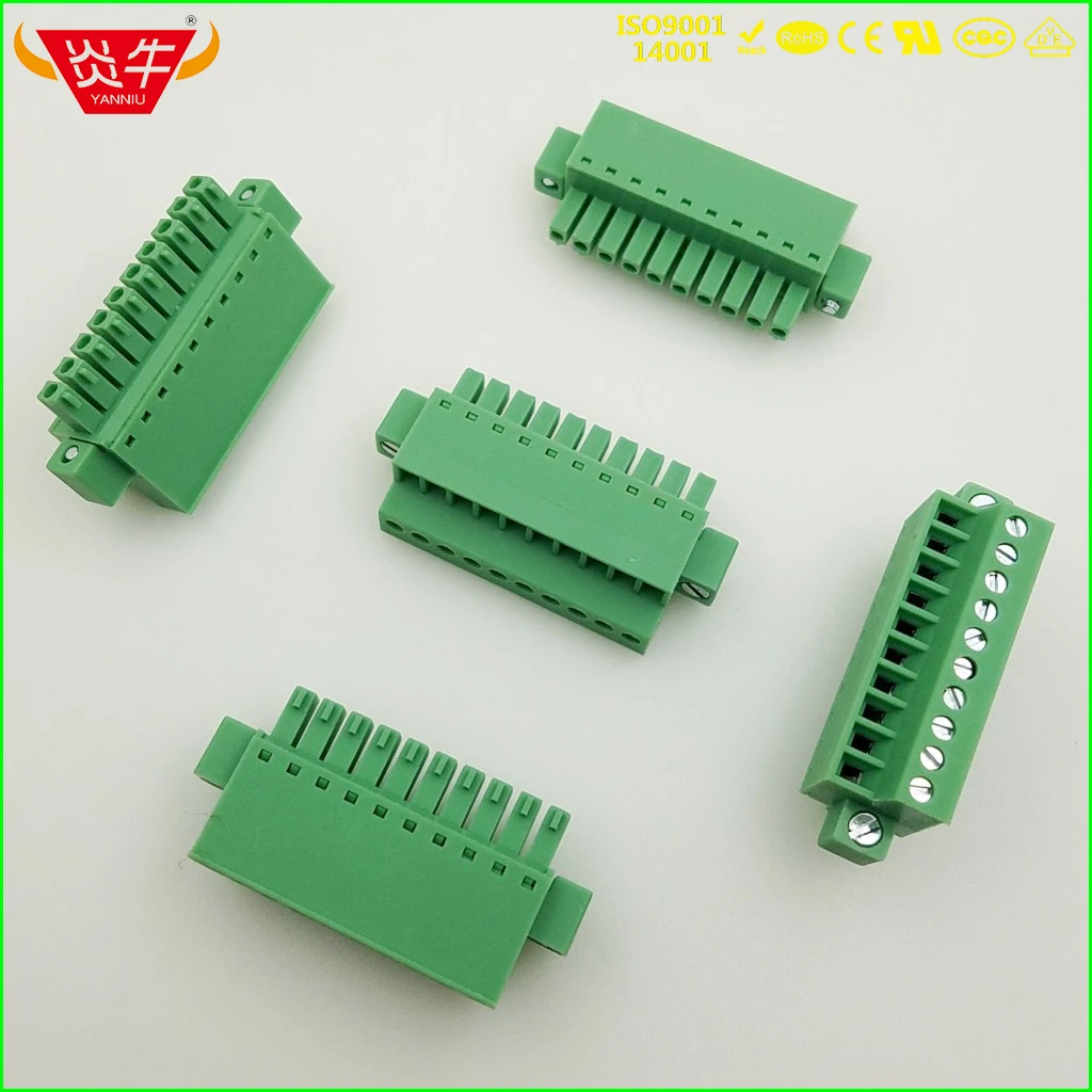 Автомобильные клеммные колодки KF2EDGKCM 3 5 2P ~ 12P PCB PLUG IN 15edgkcm мм 2PIN 12PIN FRONT MC 1 5/ 2 STF PHOENIX