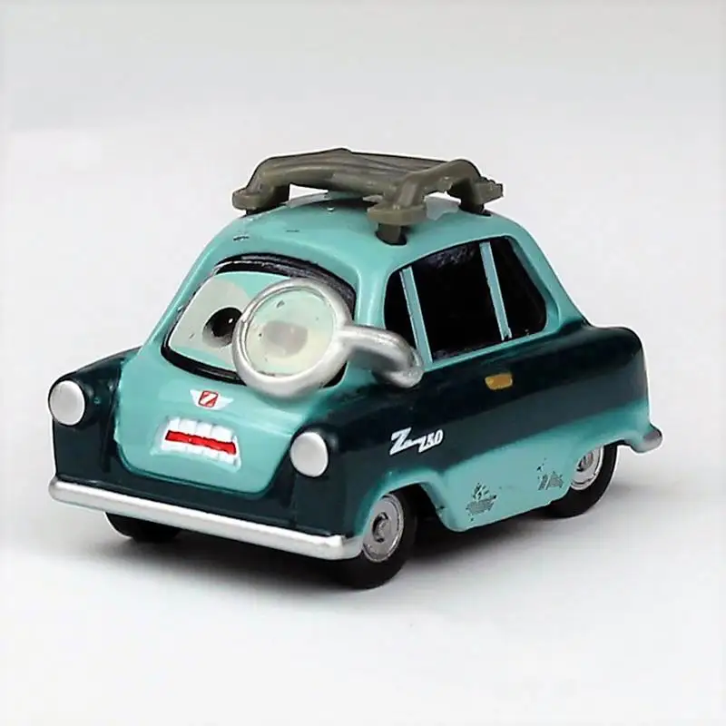 052 02 1pcs 4cm 2 шт./компл. disney «Тачки» Lightning McQueen Джексон Storm Ramirez Мак дядя грузовик игрушечный автомобиль Фигурки игрушки для детей, авто, подарок - Цвет: 052 02 1pcs 4cm