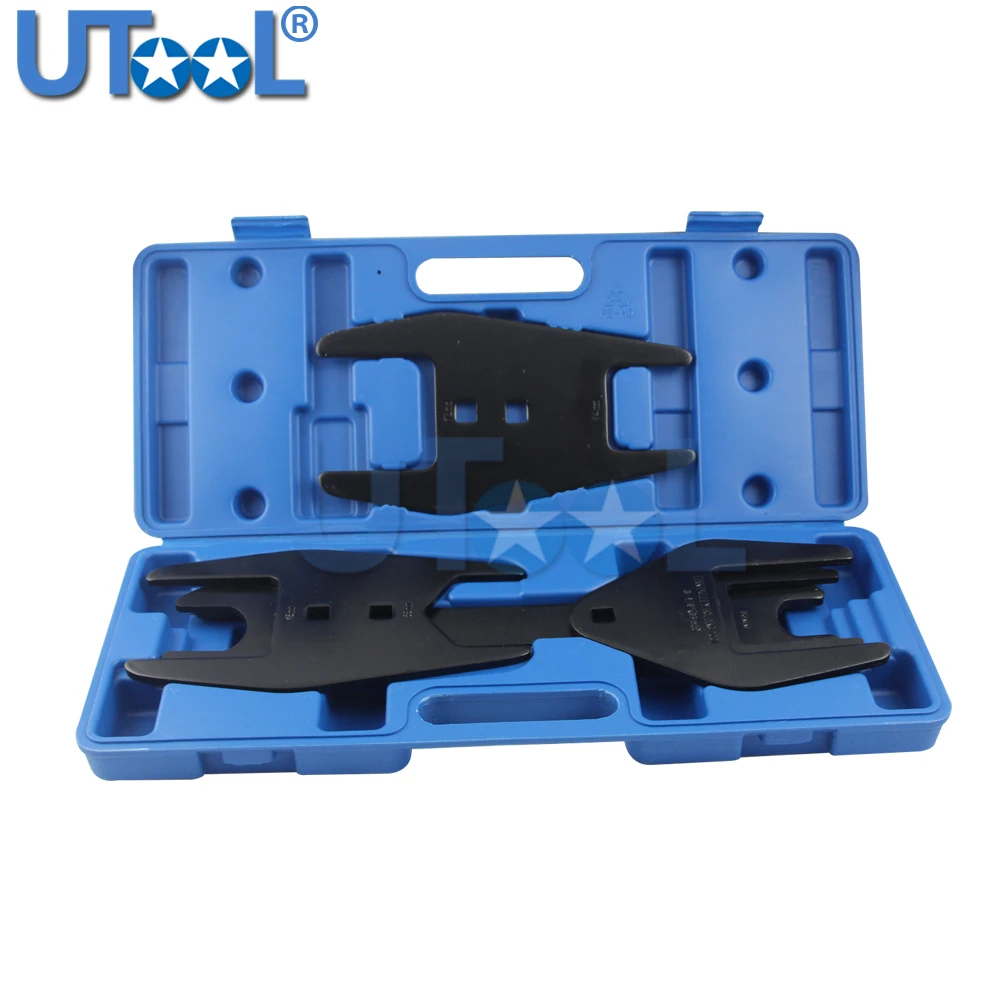 

5pcs Fan Clutch Wrench Set Foreign & Domestic Clutch Remover Installer Tool Kit
