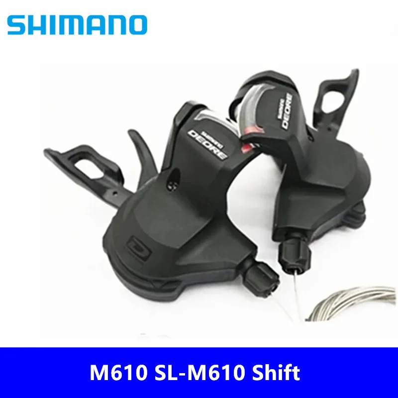 Shimano Deore M610 SL-M610 Shift 2x10/3x10 рычаг переключения скорости набор переключения тропа MTB R+ L 2/3x10 скорость Rapidfire