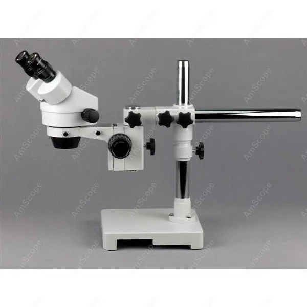 Стерео Зум бум микроскоп AmScope поставки 3 5x 90X + оптоволоконный кольцевой