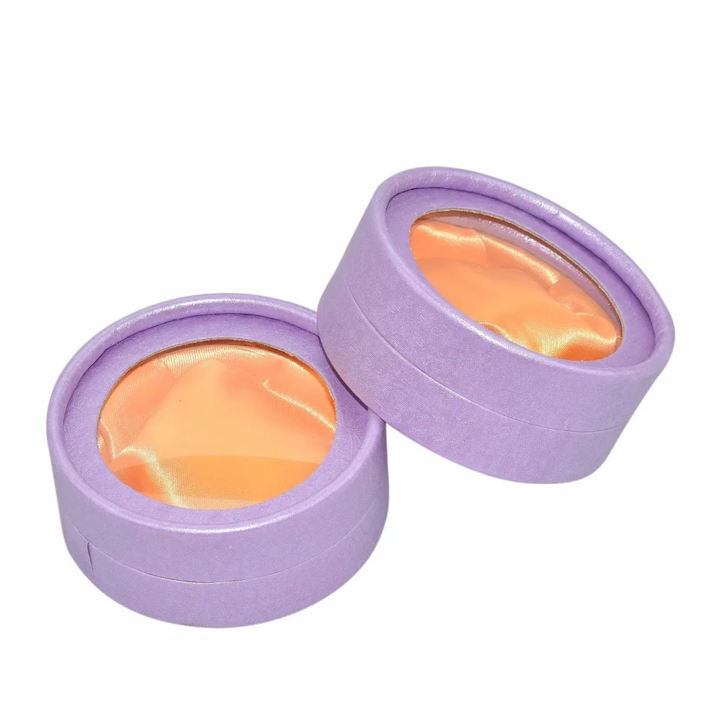 12 шт. картонный ювелирный набор коробка оптовая продажа желтый золотой