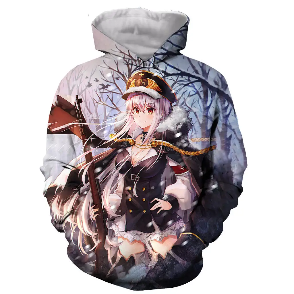 

Anime Girl Frontline New design hoodie men/women funny 3Dprinted hoodies sweatshirts casual Harajuku style streetwear tops