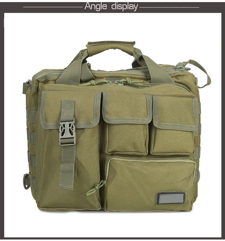 15 ''Molle Военная Сумка для ноутбука Тактический компьютерный рюкзак сумка-почтальонка милая сумка на ремне для кемпинга на открытом воздухе спортивная сумка XA672WA