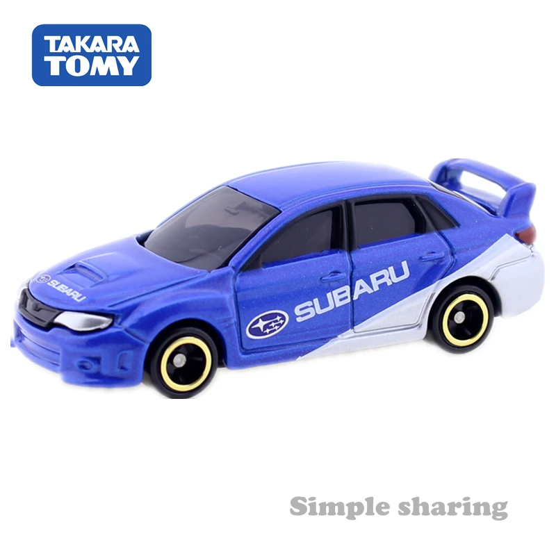 TAKARA TOMY TOMICA No.7 SUBARU IMPREZA WRX STI 4 группа дверей R4 форма для спортивного автомобиля 1: 67