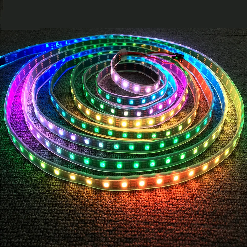 Адресуемая WS2811 Пиксельная полоса света индивидуально 2811 внешняя IC RGB DC 12V