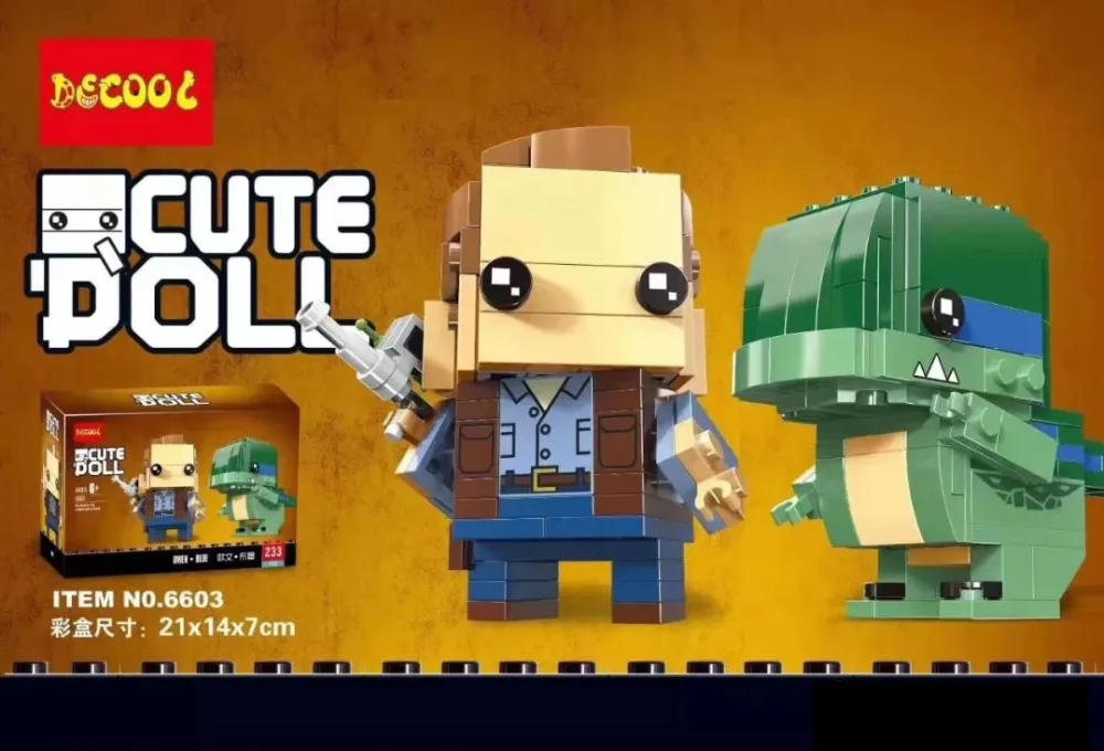 Новое поступление, конструктор Kennie Groot& Rocket Steve& crepper Owen& Blue Brickheadz, фигурки для детей, подарки