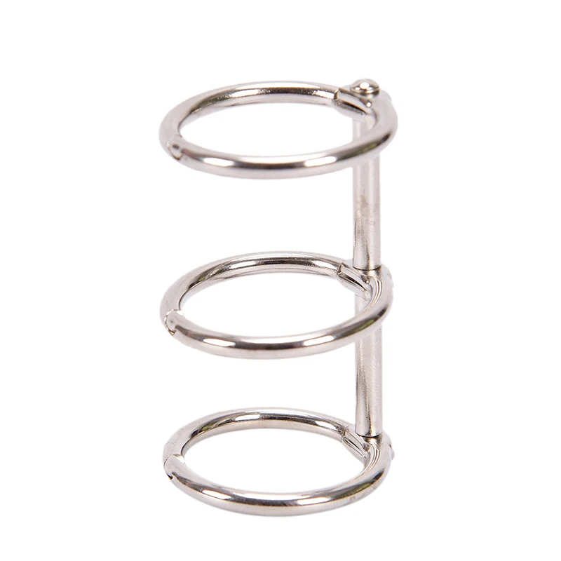 1pc Silver 10 шт./лот Грибное отверстие диск-Переплет свободная книга переплет кольцо диск Arc переплет тетрадь офисные принадлежности - Цвет: 1pc Silver