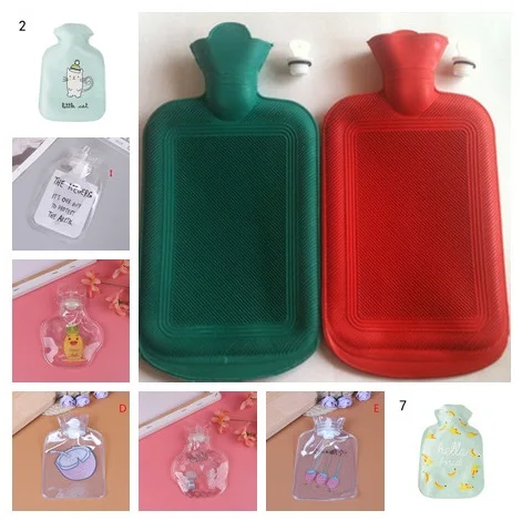 Мини сумка для горячей воды с героями мультфильмов 1 шт. зимняя теплая бутылки