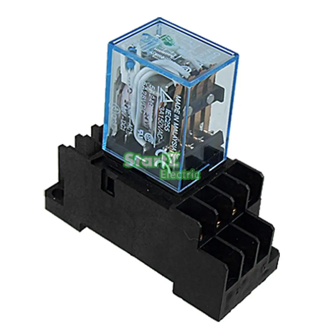 10Pcs Relay Omron MY4NJ DC12V Small relay 5A 14PIN Coil DPDT With Socket Base | Обустройство дома