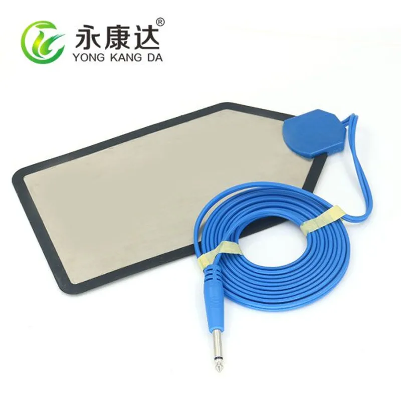 Многоразовая отрицательная пластина из нержавеющей стали штекер 6 3 мм