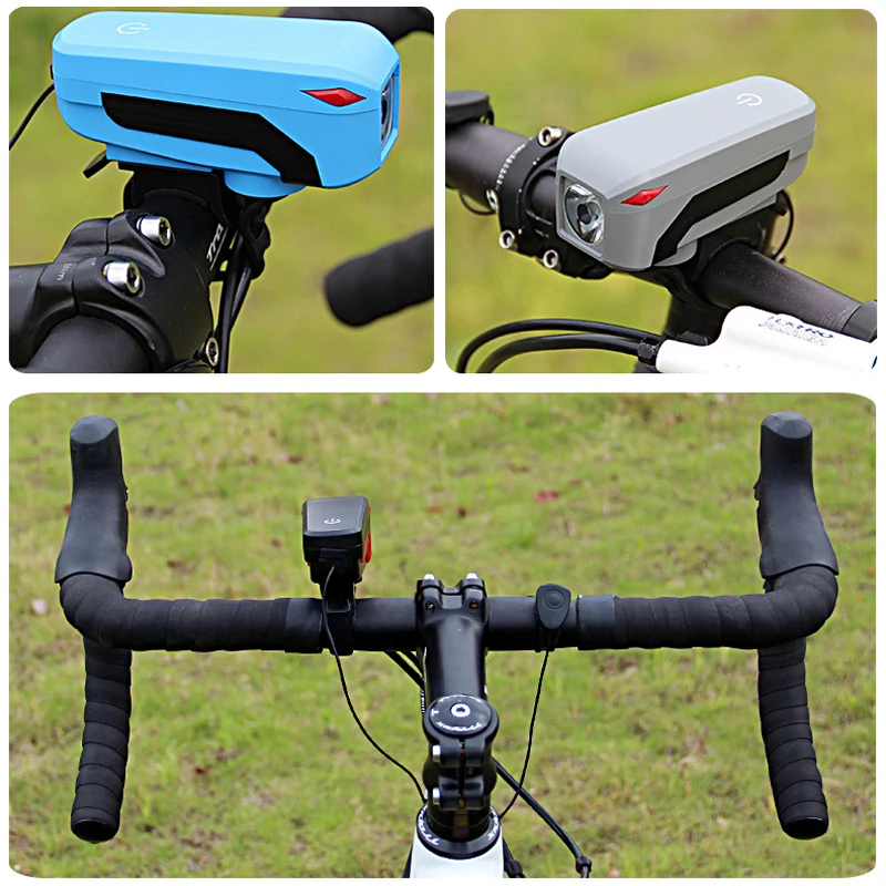 Велосипедный передний светильник 350 lemun 2000 мАч Громкая Водонепроницаемая зарядка