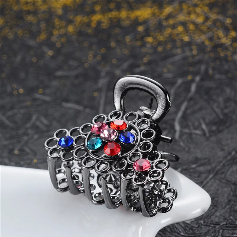 Женские украшения для волос металлическая маленькая заколка Винтажная со