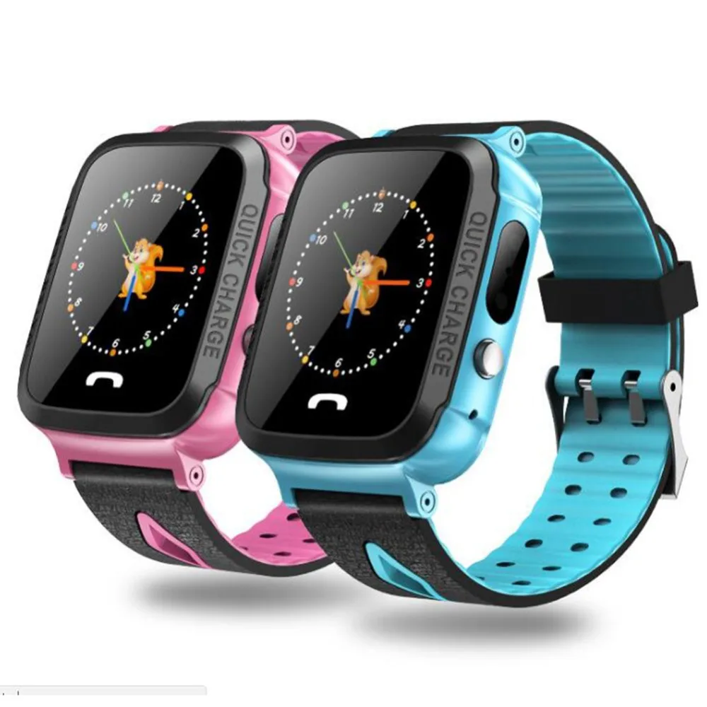 Детские Водонепроницаемый IP67 анти потерянный часы Фитнес трекер с сим карты SOS gps