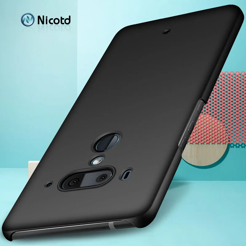 Роскошный пластиковый матовый чехол для телефона HTC U12 + 6 0 дюйма супер тонкий