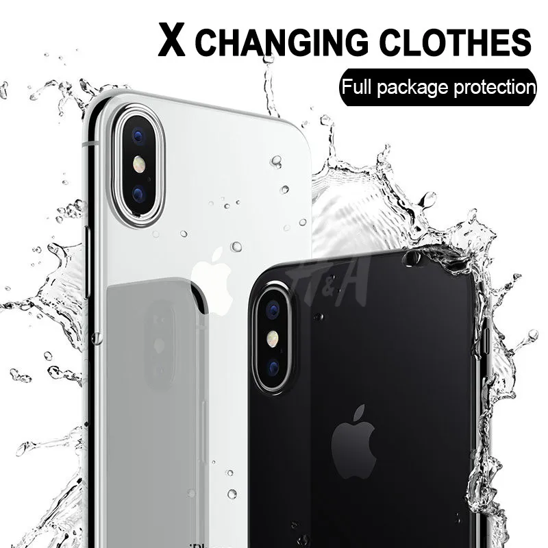 Мягкий силиконовый прозрачный чехол H& A из ТПУ для iphone X 10, чехол для iphone 10 X, чехол