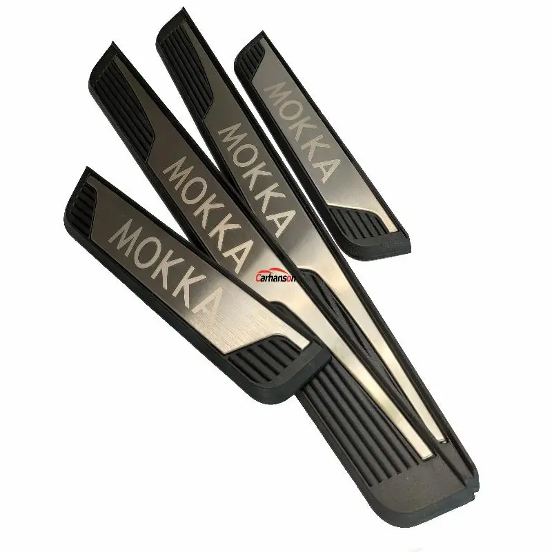 Для Дополнительная наклейка для автомобиля Opel Опель МОККА накладки на пороги