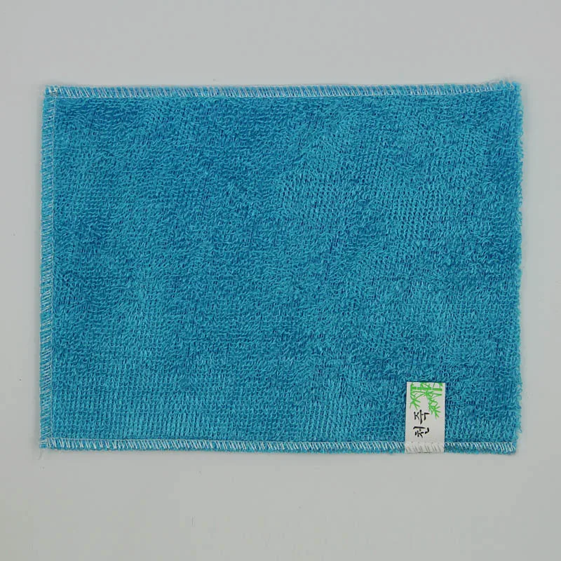 blue16X18cm SINSNAN бамбуковое волокно износостойкая микрофибра антипригарное масло тряпки кухонное полотенце многофункциональная Чистящая тряпка ткань для посуды - Цвет: blue16X18cm
