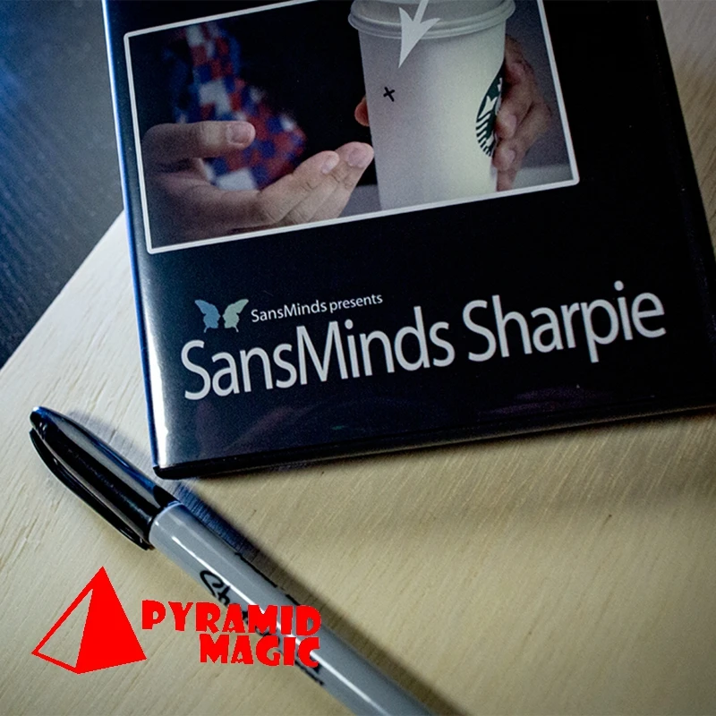 SansMinds Sharpie (DVD и трюк) от Will Tsai/магический трюк для улицы/оптовая продажа|sansminds