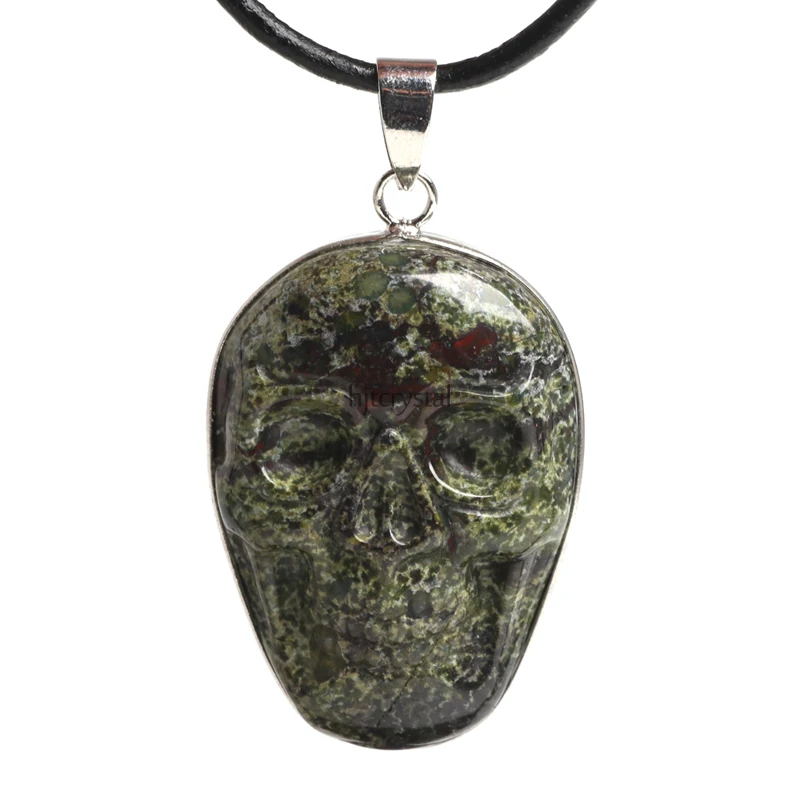 4cm Charms jewelry Natural Quartz Crystal Healing Gemstone Skull Pendant Christmas Gift Home Decoration Hotsale | Дом и сад