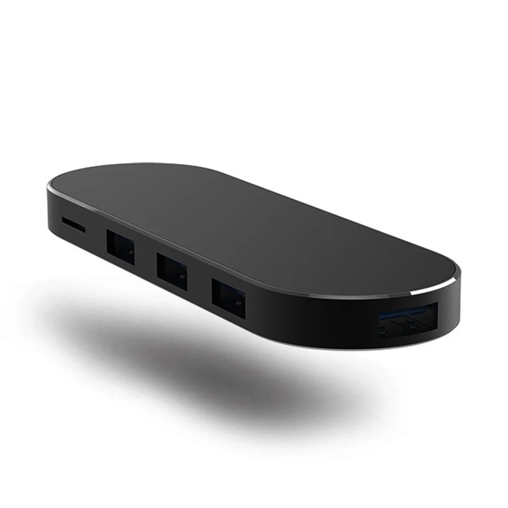 USB C концентратор 7 в 1 usb type с SD/TF/устройство считывания SF карт + 3 0|Адаптеры Type-C| |