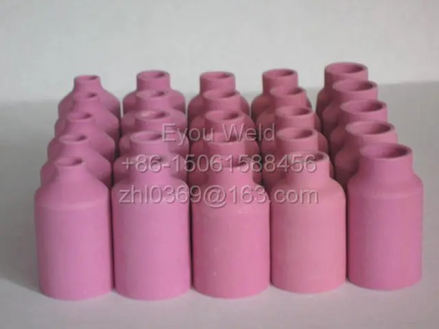10pcs 54N15 7# Nozzle For Welding Torch WP17 WP18 WP26 - Alumina Ceramic TIG Welding Consumables WP-17 WP-18 WP-26