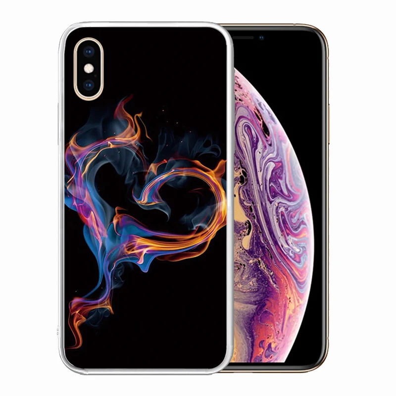 Мягкий силиконовый прозрачный ТПУ чехол для iPhone 11 Pro Max XS XR X 8 Plus 7 6S 5S 5 SE прочный