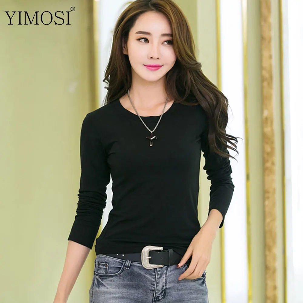 Футболка женская черная с длинным рукавом|ladies tee shirts|tee shirt longlong sleeve |