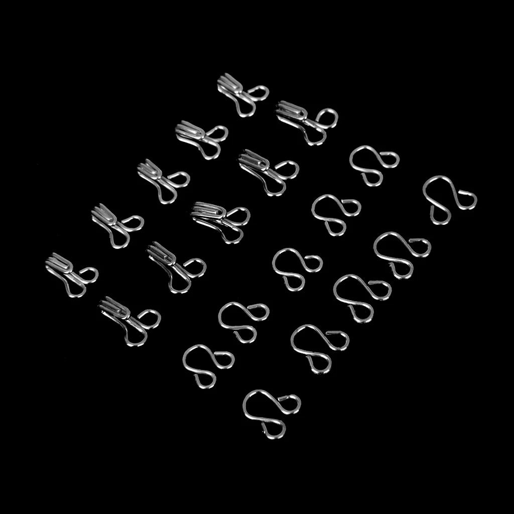 Крючки для бюстгальтеров и глаз из нержавеющей стали швейная одежда юбок штанов 8