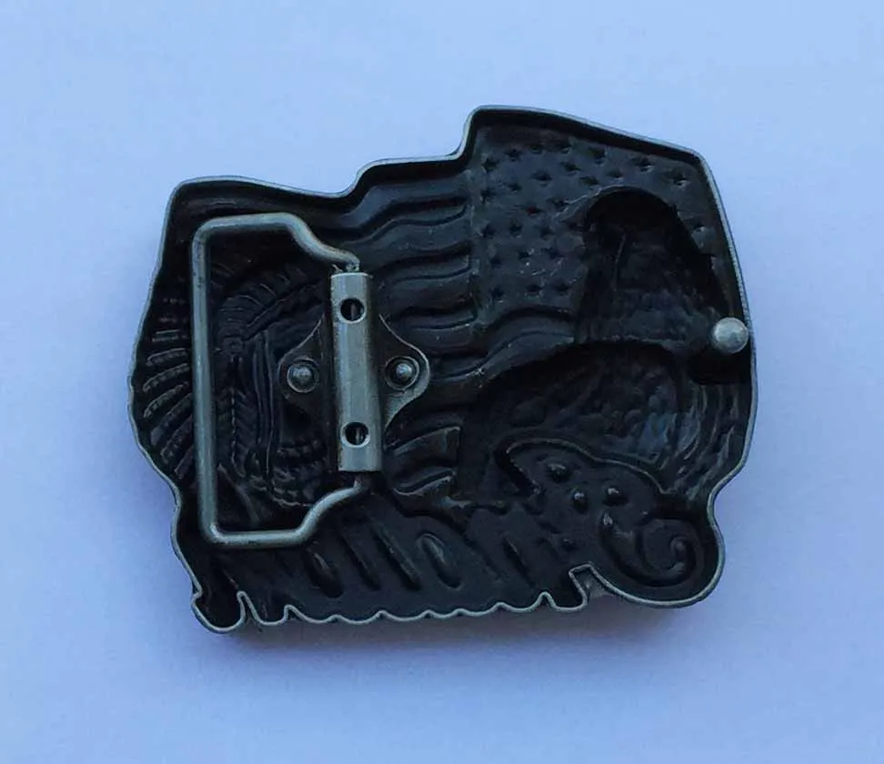 Пряжка для ремня в виде американского флага и индийского головы | Дом сад