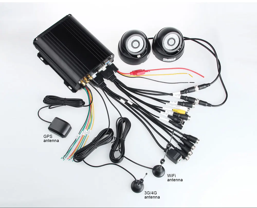 4 Крытый+ 1 открытый автомобильный Dvr Камера Наборы 8CH 4G gps Wifi SD карта мобильный видеорегистратор видео/аудио рекордер Горячая