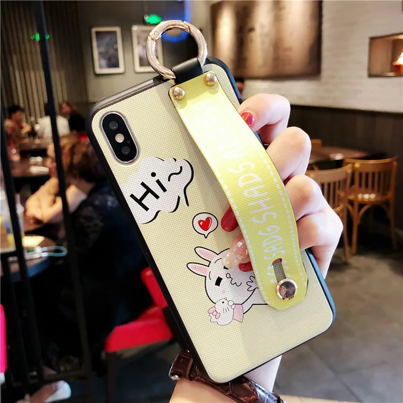 Модный мягкий из высокотемпературного полиуретана чехол для iPhone X XR XS MAX 6 6S 7 8 Plus