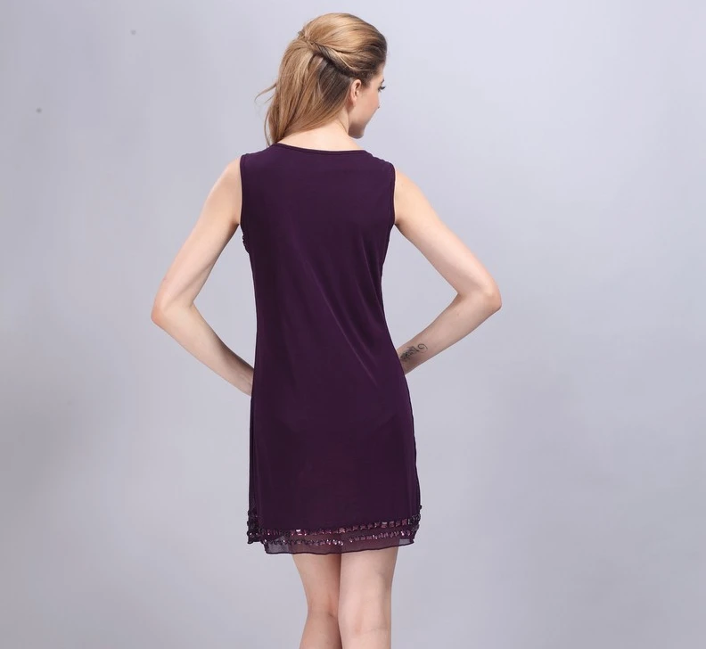 Модные Вечерние Платья с украшениями из бисера украшенные блестками женские