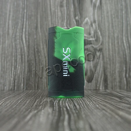 black green SX mini g класс силиконовый чехол и силиконовый чехол для корпуса наклейка для Vape YIHI SXmini G класс коробка мод - Цвет: black green