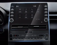 car lcd dvd hd navigation film cover dash board screen guard protective sticker for toyota avalon 2019