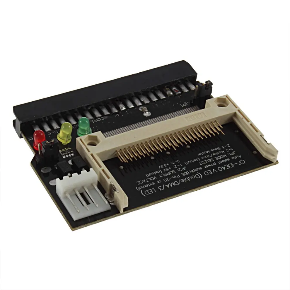 5PCS Compact Flash CF To 3.5 Female 40 Pin IDE Bootable Adapter Converter Card |