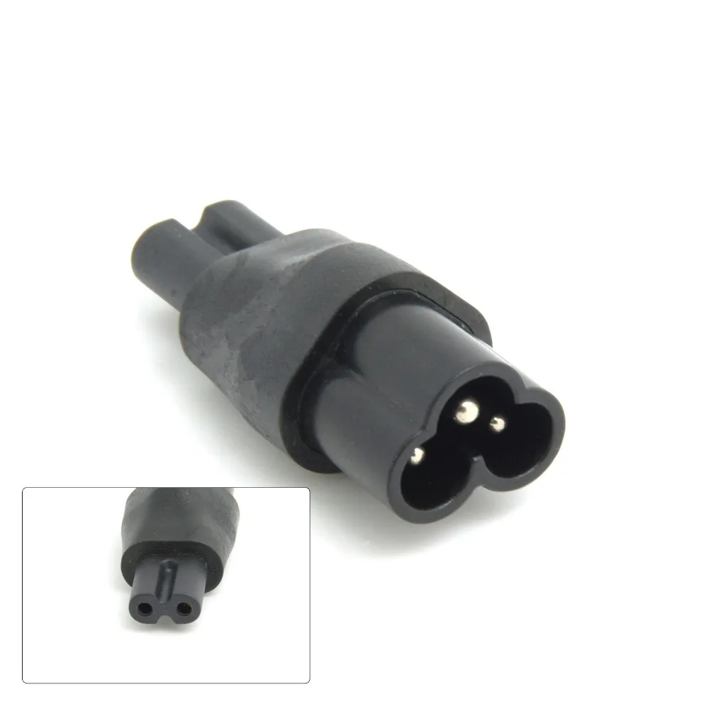 Адаптер питания IEC 320 C6-C7 C6 штекер-C7 2 штырьковый гнездовой адаптер 3Pin штекер-2Pin