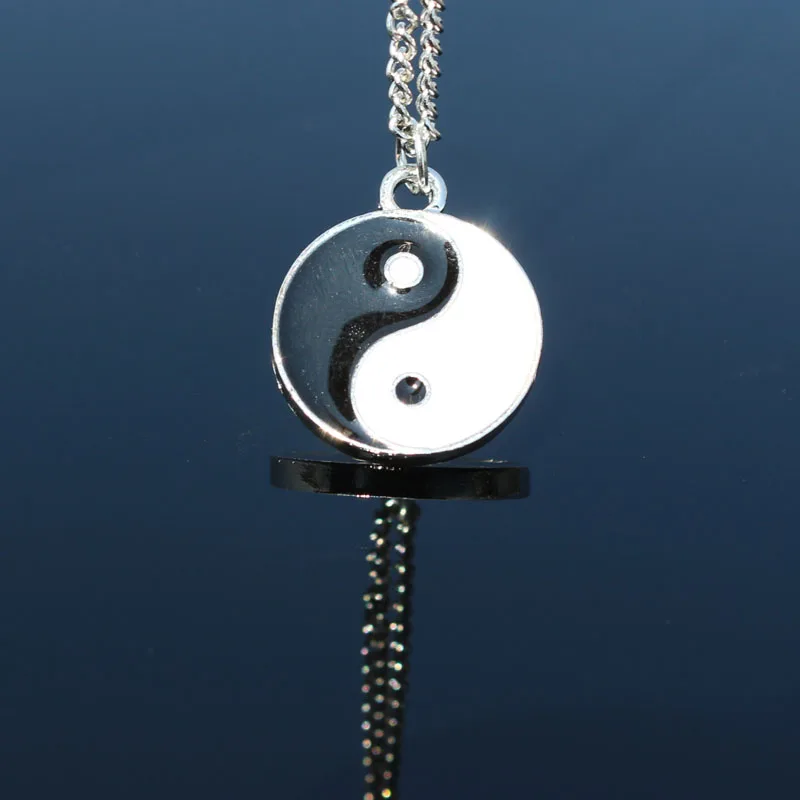 1 шт. мужские и женские кулоны в форме тайчи Yinyang Ba Gua колье китайская цепочка для
