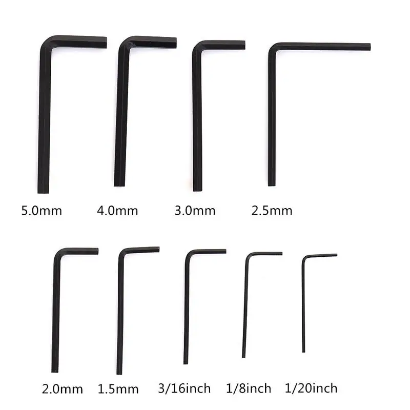 

9pcs/set Bass Guitar Adjustment Hexagon Wrench Set Guitar Bass Neck Bridge Screw Truss Rod Repair Tools