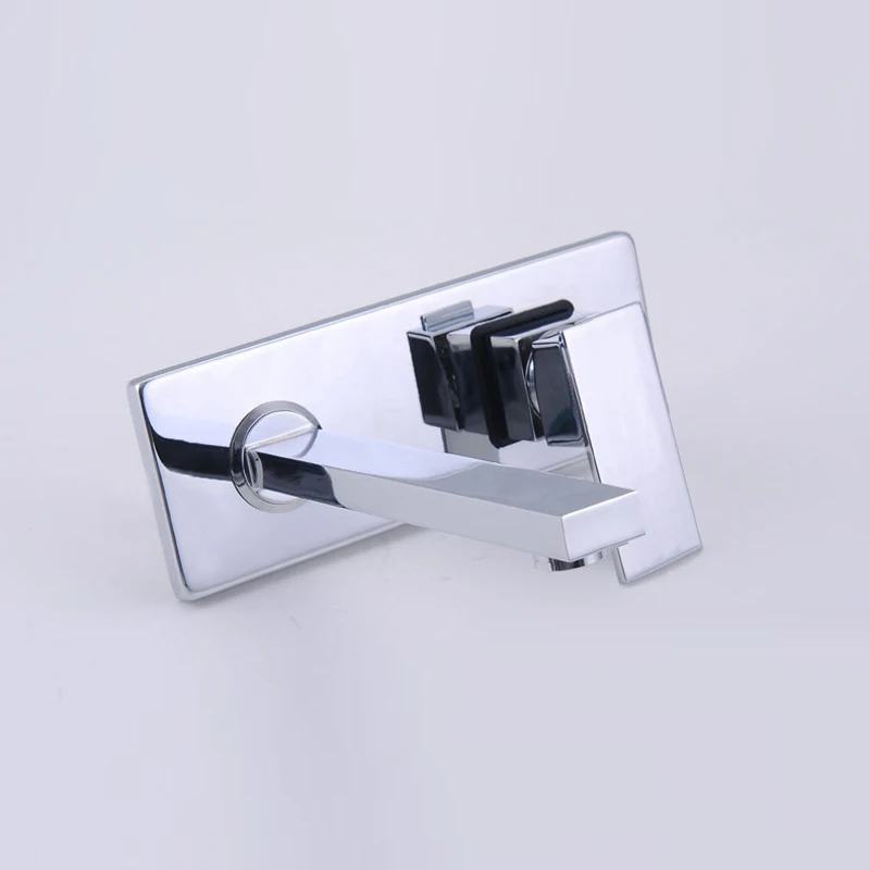 langyo free shipping into the wall washbasin water tap three piece set flush faucet bathroom cabinet basin mixer br 320 free global shipping