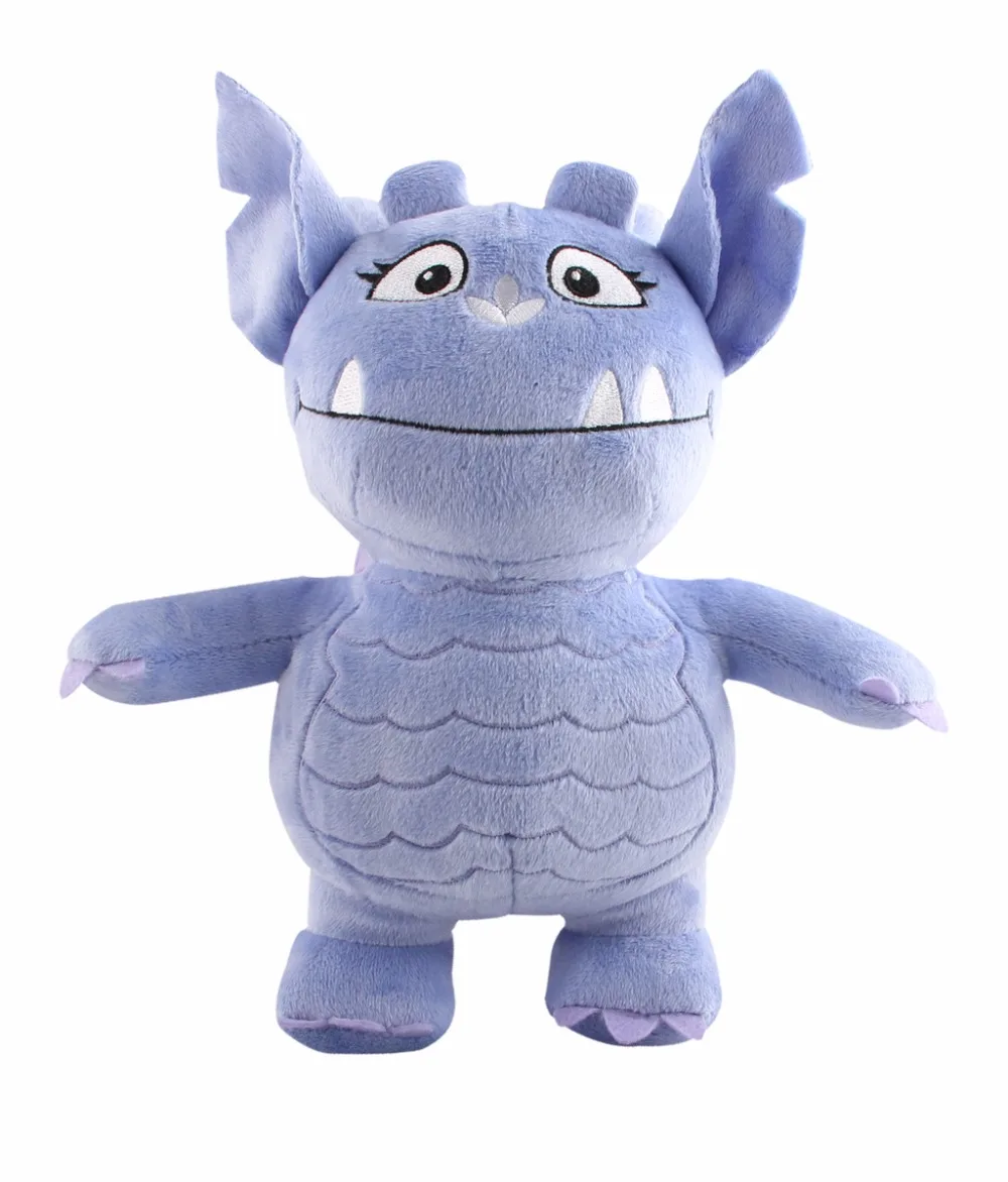 Фильм Vampirina плюшевая игрушка вамп летучая мышь девочка и фиолетовая собака Wolfie плюшевая кукла игрушка для детей подарки на год