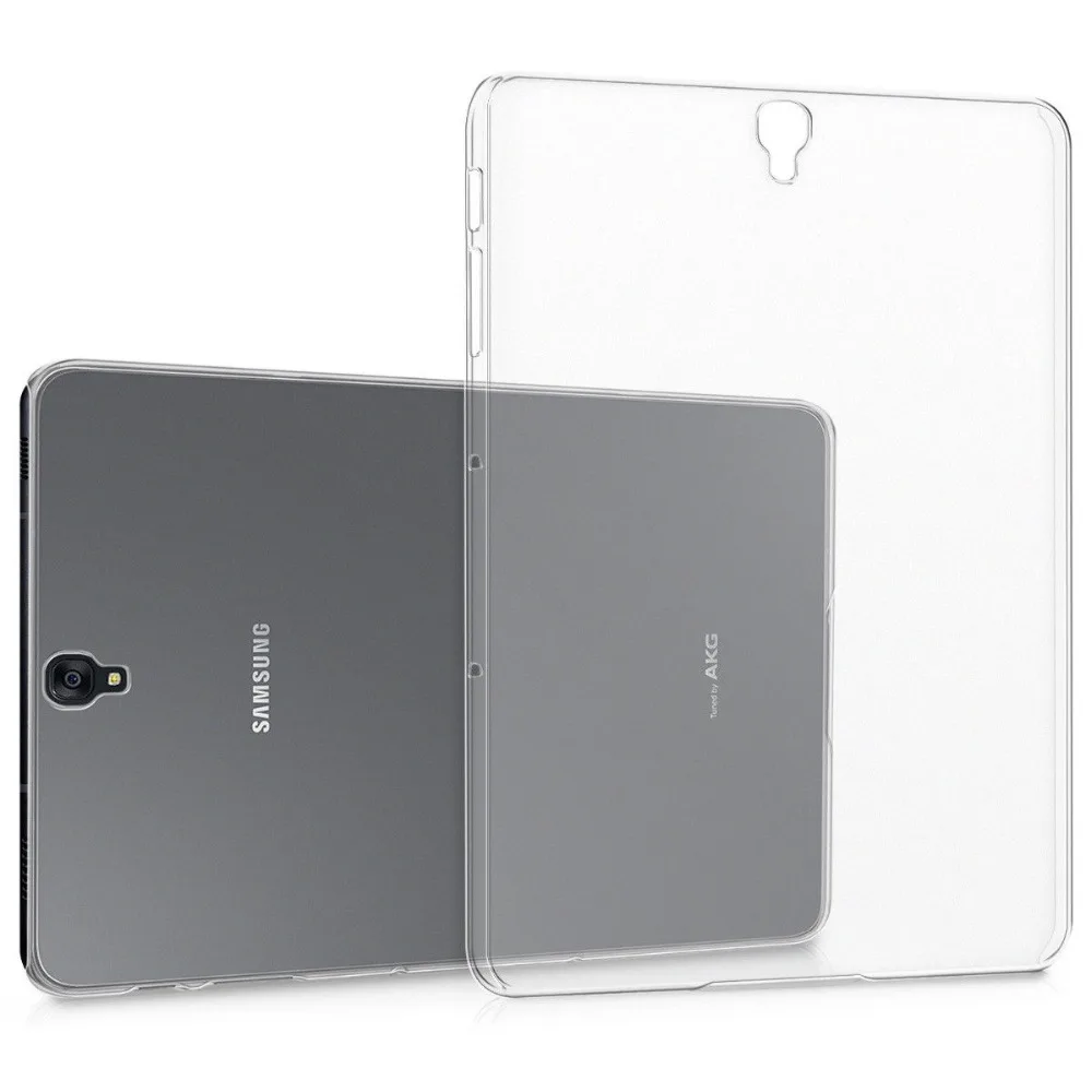 Чехол для Galaxy Tab S3 9 7 силиконовый чехол из ТПУ прозрачный Samsung дюйма T820 T825 чехлы +